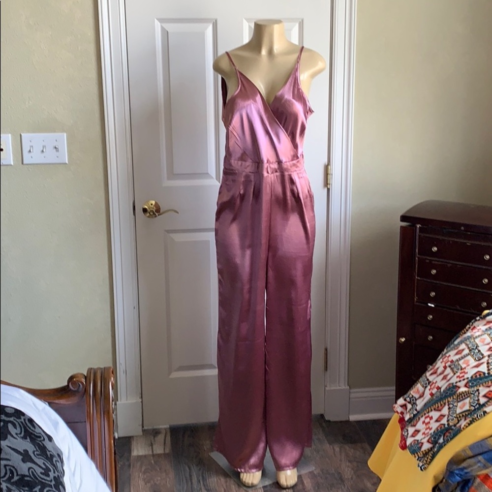 Pink pantsuit